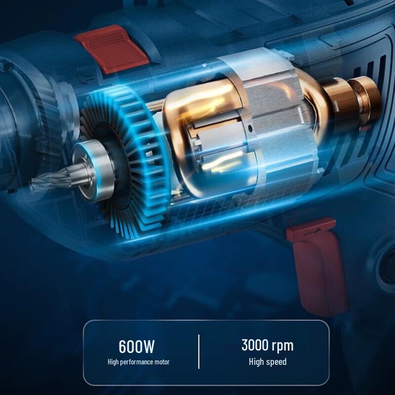 Bosch GSB 600 Impact Drill CN plug (adapter included)