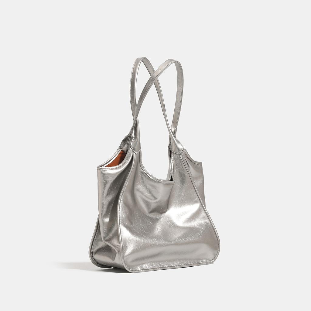 Retro Underarm Bag, Large-capacity Tote Bag, Class Commuting Bag, Fashionable and Versatile Shoulder Bag