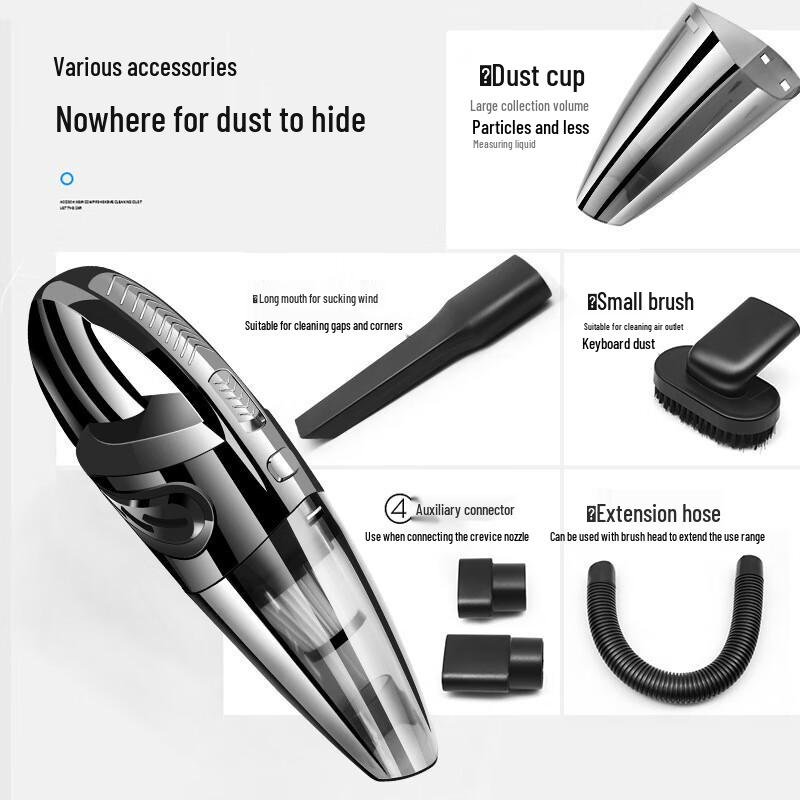 Yuanzu Handheld Wireless Car Vacuum Cleaner
