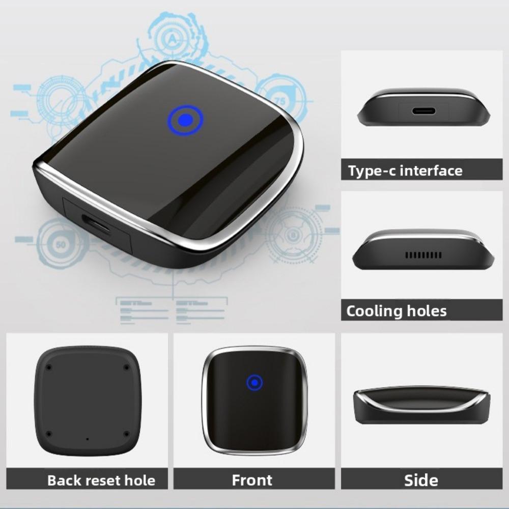 Wireless CarPlay Adapter Box Convert Wired To Wireless for Android Auto Car Screen Mirroring Navigation
