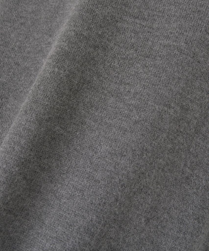 ANOTHER OFFICE WOMEN W. V-Neck Solid Knit (Heather Charcoal)