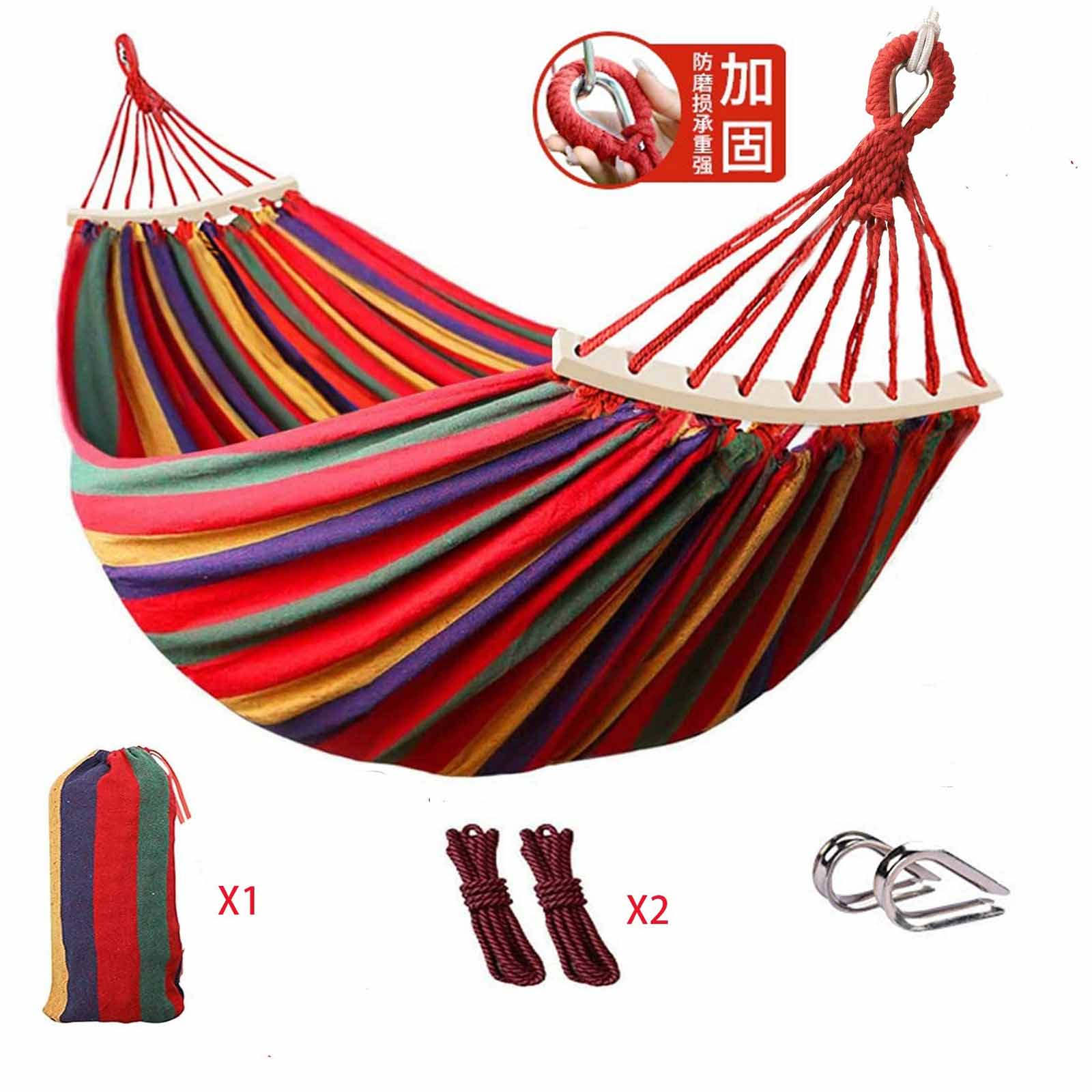 

Portable Outdoor –Travel, Camping, and Leisure Swing, Balance for Beach, Hiking, Backyard Lounging, Lightweight, Comfortable, S червоний