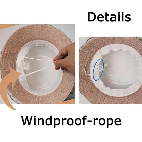 WTEMPO Party Dacing Hats Retro Elegant Summer Beach Flowers Lace Pacthwork Hats Breathable Wide Brim Foldable Large Sun Hats