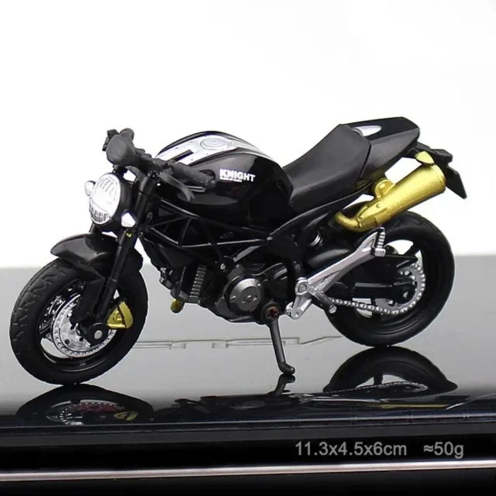 1:18 Ninja hx816 H2R Diecast Motorradmodell Funktionierender Stoßdämpfer Spielzeug für Kinder Geschenke Spielzeug Dekoration