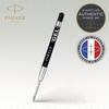 PARKER Ballpoint Pen 1 Fine Point Gel Genuine Imported 2020762 Refill, Black, piece, (F), 0.55mm, Water-based Ink, Product,