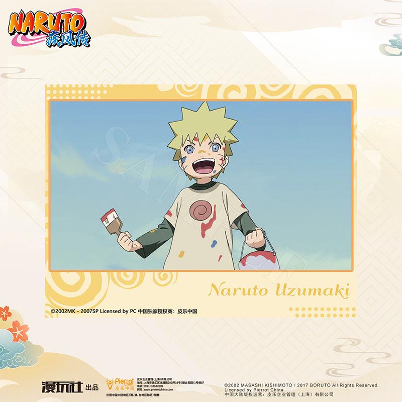 Naruto Uchiha Sasuke Hyuga Hinata Haruno Sakura China Official Authorization Cosplay Childhood Series Photographic Paper