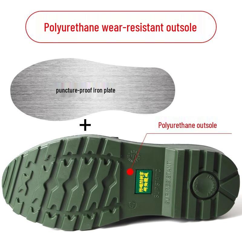 GUAIKEAI Men's Lightweight Safety Work Sandals