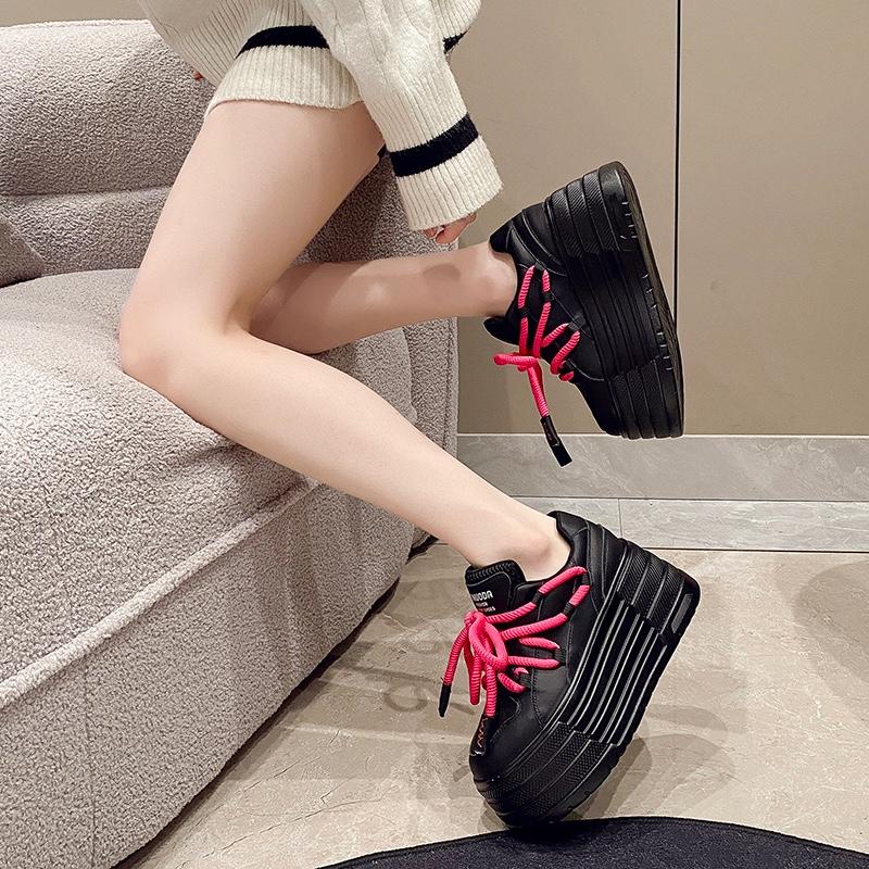 

Fashion Running Casual Shoes for Men Rhinestone Men s Deerskin Sneakers Jogging Trainers Platform Lace Up Zapatos Womens Shoes 35 чёрный