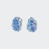 Designer Jewelry_[Worn by Seohyun/Han Jihyun/TWICE Chaeyoung] Daily Artistic Silver earring_S(Blue)