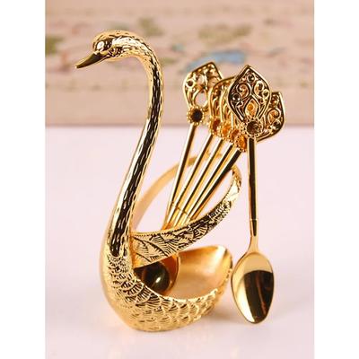Conjunto de 6 garfos de frutas Alloy Swan