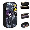 Murder Drones Pencil Case Fashion Romance Comedy Pen Bag Kids Large Storage Students School Zipper Pencil Box