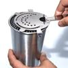 With Spring Bar Strainer Silver Ice Filter Professional Cocktail Strainer  Bartender