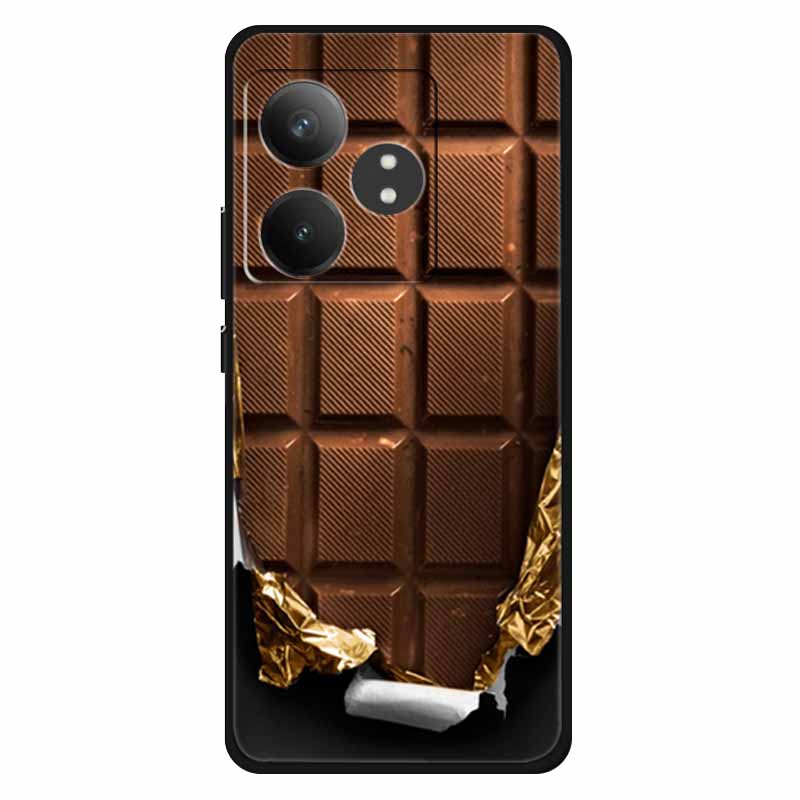 Funda For Realme GT 6T / GT 6 Cases Silicone Planet Painted TPU Soft Phone Back Cover For RMX3853 Protective Coque RMX3851  GT 6