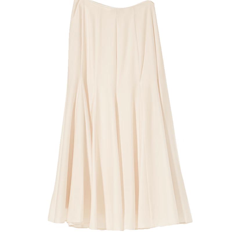 VEROMODA A-Line Zipper High-Waist Long Skirt
