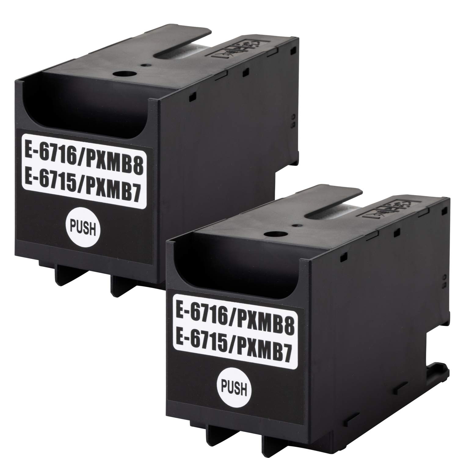 

2 PXMB8 сумісні контейнери для обслуговування Epson Compatible [горизонтальний тонер] (PXMB7 сумісний) моделі PX-M730F / PX-M780F / PX-M781F / PX-S730 / чорний