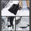 3Pcs Car Snow Removal Kit with Telescopic Foam Grip Multi-Function Wiper Ice Shovel Adjustable Length