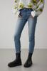 AZUL by moussy AZUL DENIM Skinny Jeans Tamanho Tamanho Calças, Feminino, 250JSB12-1191, P/G/AZUL