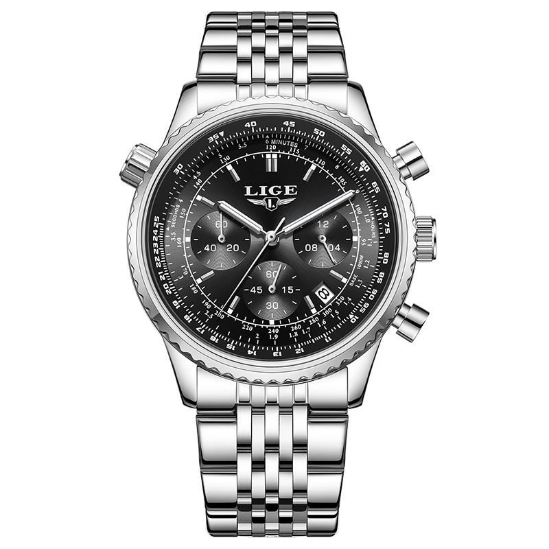 Fashion Green Watch Men Casual Military Sports Date Men's Quartz Watches Original Brand Luxury Waterproof Chronograph Male