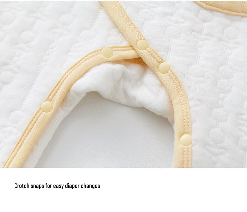 Thickened Cotton Padded Jumpsuit: Warm Winter Romper for Baby Boys & Girls