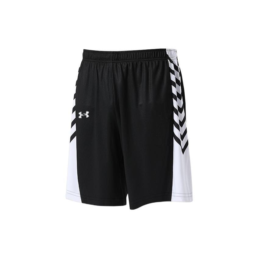 Under Armour Training Basketball Shorts  Black White  Men s 24500208-001 L