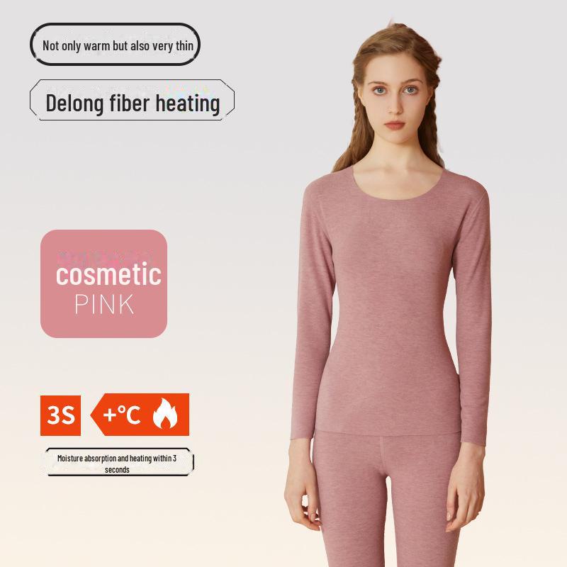 

Женский бесшовный комплект термобелья из шерсти, шелка и бархата M