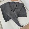 Stylish Cropped Shoulder Wrap Scarf Lightweight Polyester Shawl Elegant Women's False Collar Fashion Outerwear