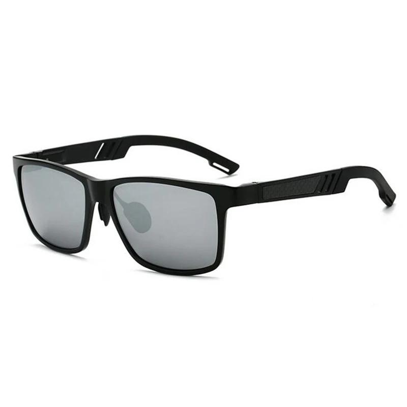 Aluminum Magnesium Nearsighted Sunglasses For Men Sport Pilot Driving Prescription Glasses -0.5 To -6.0