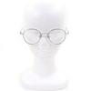 Excellent GENTLE MONSTER Glasses BOLD Boston Frame Silver Titanium mens Used