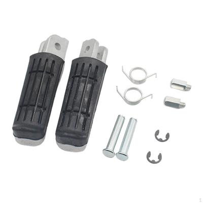 1 çift Motosiklet Ön Arka Ayak Mandalları Footrest Pedalı YZF1000 R1 FZ6R FZ6 FJR1300