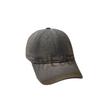 Casquette de baseball lavée et fabriquée à l'ancienne pour femme, style rétro américain, grande circonférence de la tête, casquette à visière montrant un petit visage, chapeau haut de forme souple à large bord