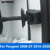 Für Peugeot 3008 GT 2016 2017 2018 Autotür-Anschlagarm-Abdeckung Zierleiste Türstopper Begrenzerarm-Schutzkappe Zubehör