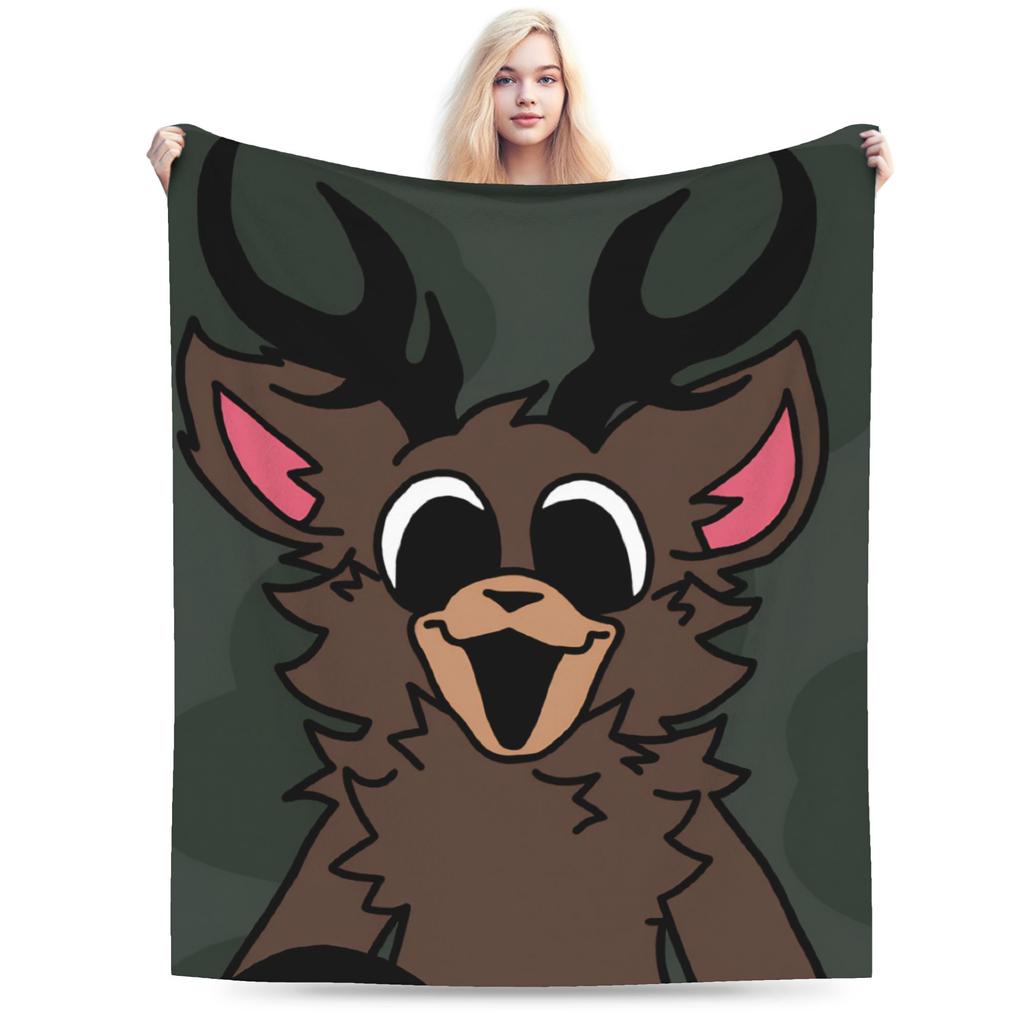 Warm Blankets Students Decorative 99 Nights in the Forest Survival Games Throw Blanket For Home Decor Trend Sofa Bed Cover