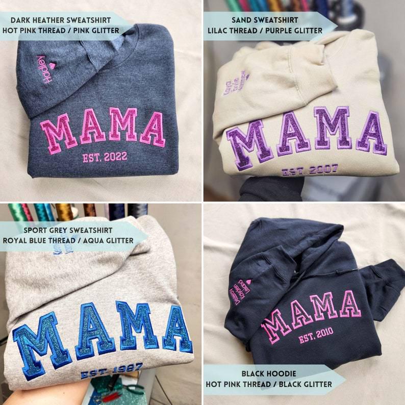 Embroidered Hooded Sweatshirt – Customizable Design, August-September Collection