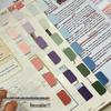 Gradient Index Tabs: Writable Sticky Notes for Students, Popular Internet Celebrity Small Strip Markers.
