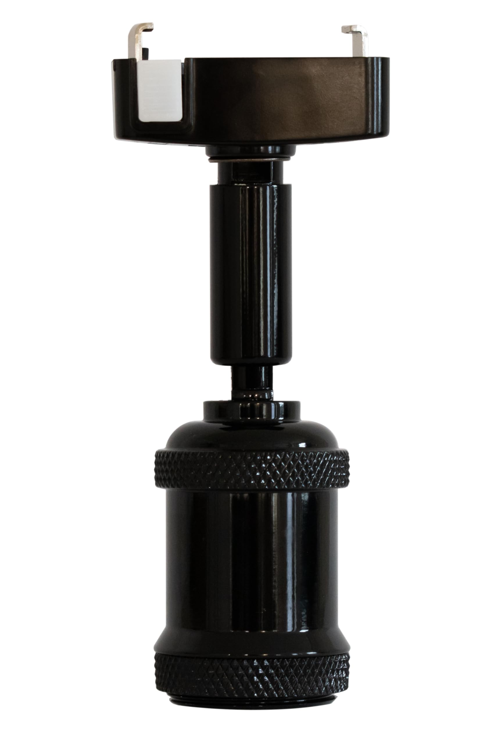 

Ampoule Rizatta 1C Ceiling Light, E17 Socket, Single Light, Indirect Lighting, Bulb Sold Separately, Glossy BlackPiano Black, Spotlight