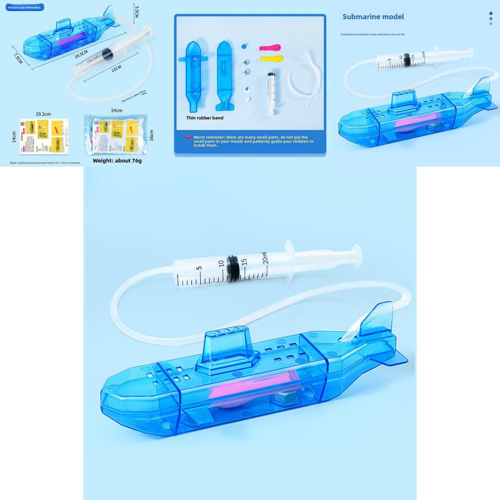 Simulations-U-Boot-Montagemodell Experimentelles Materialset Kinderspielzeug