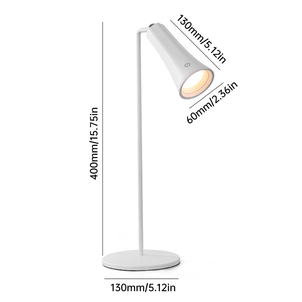 LED Tisch-Schreibtischlampe Augenschutz USB Wiederaufladbar Verstellung Lernleuchten Schlafzimmer Nachttischdeko Nachtlicht Sonnenuntergang Schreibtischlampe