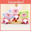 Porte-clés Peluche Castor Créatif Poupée Animale Douce Pour Lancer au Mariage Et Décor de Sac
