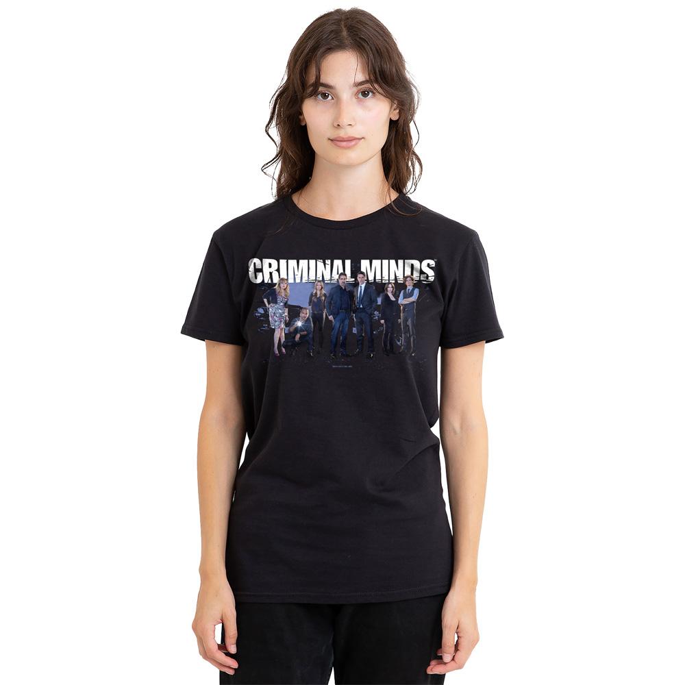 Criminal Minds Unisex Vuxen Säsong 10 Skådespelare T-shirt