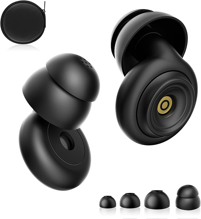 by sleep Complete sound insulation for Cancels and reusable noise reduction for Digital earplugs for music Complete sound insulation Flexible hearing