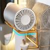 1pc Wall Mounted Hair Dryer Holder, Punch-Free Hair Dryer Storage Rack For Bathroom