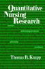 The Quantitative Nursing Research Book