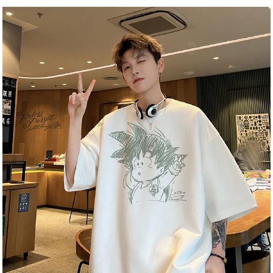 Мужская замшевая куртка с заниженными плечами свободная удобная с коротким рукавом и принтом в виде модного бренда M 1720₽