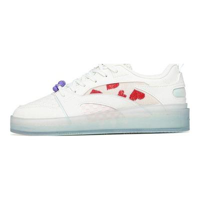 Lifestyle Series Low-Top Sneakers Women Sneakers White Red Blue 122228040-4