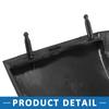 ABSOPRO Nedre frontlyktforlengere Skjermforlengelsespaneler for Toyota Sequoia Svart ABS-plast (Front) 53932-0C904 53931-0C904, 2009-2018,