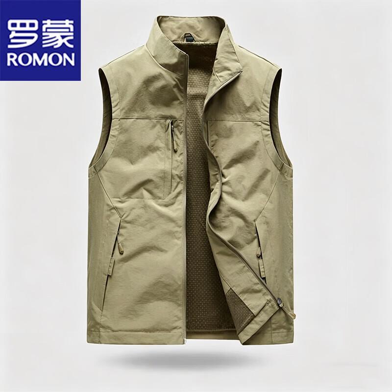 ROMON Men s Summer Multi-Pocket Fishing Vest 2XL