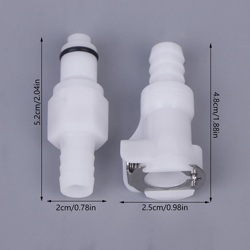 3/8 Pom Medicinsk Panelmontering Hona Snabbkoppling Slangnippel Luft Vatten Cpc-kopplingar