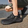 Handmade Men's 2026 New Summer Mesh Hollow Breathable Shoes