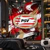 Arazzo da Appendere alla Parete Stampa PSV Eindhoven FC Tessuto per Soggiorno Camera da Letto Decorazione Casa