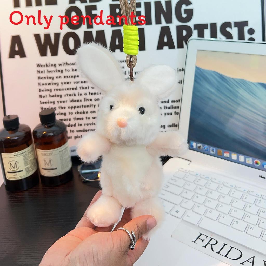 Angora Rabbit Plush Toy With Cartoon Design For Kids And Baby Girls Boys